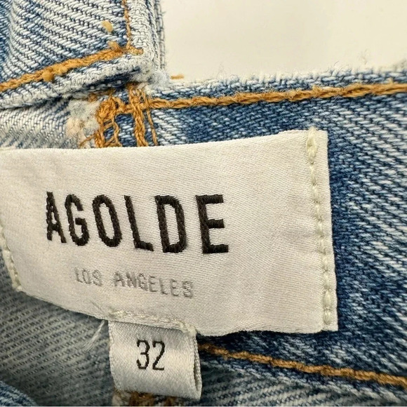 - NEW AGOLDE Agolde Criss Cross Short 'Symbol' size 32 B1951 - Picture 3 of 6